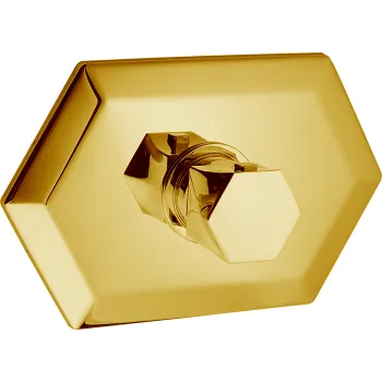 Cмеситель для душа Cisal Cherie термостат, золото CE00720024