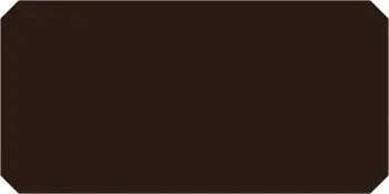 Керамическая плитка LaDiva Ottagono Liscia Caffe 15x30 Luc