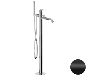 Смеситель для ванны Daniel Brooklyn BY67815 чёрный матовый