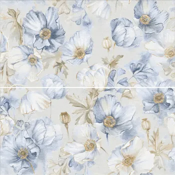 Плитка Staro Decors Elite Bluebell Decor A+b 60x120 Matt 2 м2