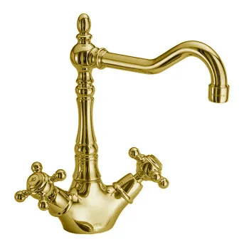 Смеситель для кухни Fima Carlo Frattini Kitchen на 1 отверстие, Elizabeth, золото F5087OR