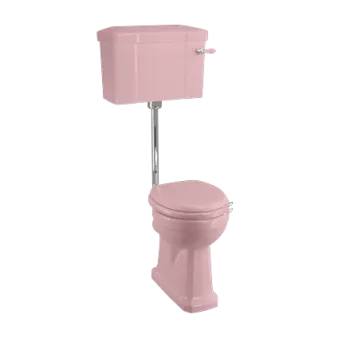 Бачок для унитаза Burlington Bespoke/Colours C1 PINK розовый