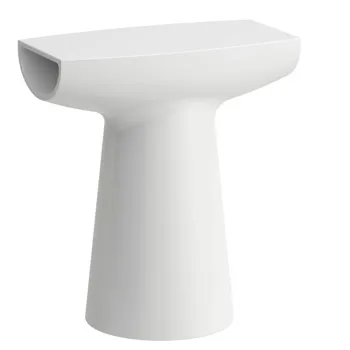 Laufen  Home collection  Керамическая скульптура 380х200х420 мм BABOON , цвет белый матовый