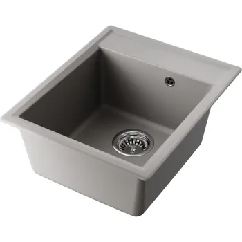 Мойка кухонная Omoikiri Daisen 42-GR leningrad grey 4993604