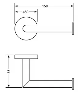 Держатель для туалетной бумаги Jorger Exal 632.00.015.096 nerz matt