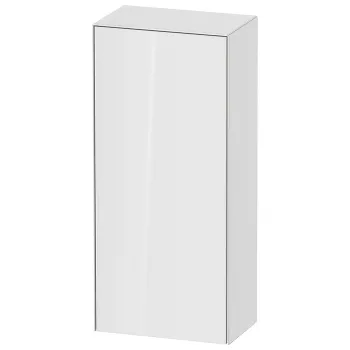 Duravit White Tulip Шкафчик подвесной, 880x400x240 мм, 1 дверца, 2 стекл полки, петли справа, цвет: белый высокоглянцевый