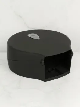 Чёрный диспенсер для туалетной бумаги Nofer 05005.N