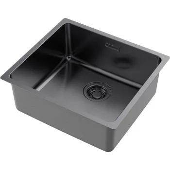 Мойка кухонная Omoikiri Tadzava 49-U GM вороненая сталь 4993076