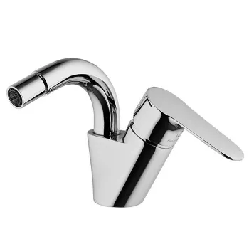 Смеситель для биде Fima Carlo Frattini Serie 22 на 1 отверстие, с донным клапаном, хром F3842CR