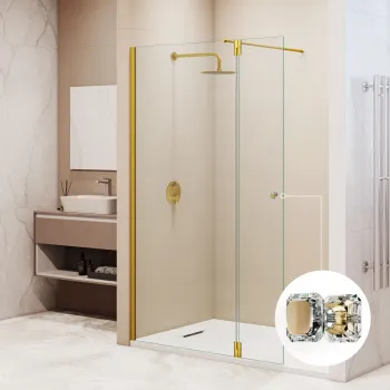 Душевая перегородка RGW Walk In WA-054Gb маятниковая 130 см 351005433-16