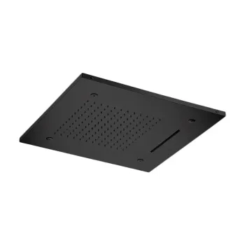 Душевая лейка потолочная Almar 500х500, 3 режима, черный матовый, E044139.MB