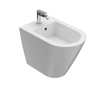 Биде Globo Forty3 напольное размер 57 см цвет bi (Bianco) FO009BI