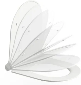 Сиденье для унитаза Ravak Chrome X01550 белое