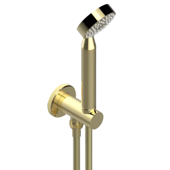 Душевой комплект с ручным душем THG Hirondelles Gold Stamped A4L-F30-54 soft gold
