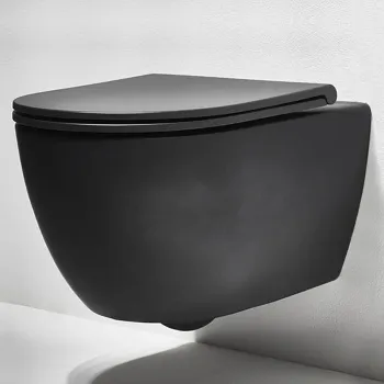 Унитаз подвесной Simas Frozen TRV18nero matt черный матовый