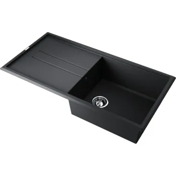 Мойка кухонная Omoikiri Tedori 100-BL чёрная 4993916