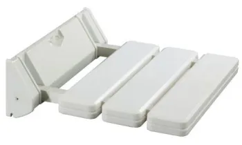 Сиденье для душа Nofer складное из алюминия и пластика 15067.2.W