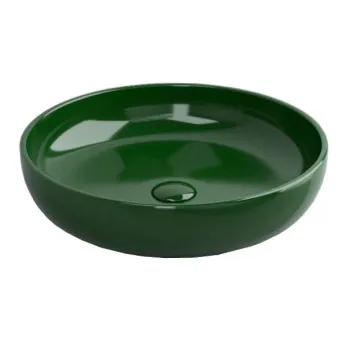 Раковина накладная Cielo Shui SHBA45 AL 45 см зеленый