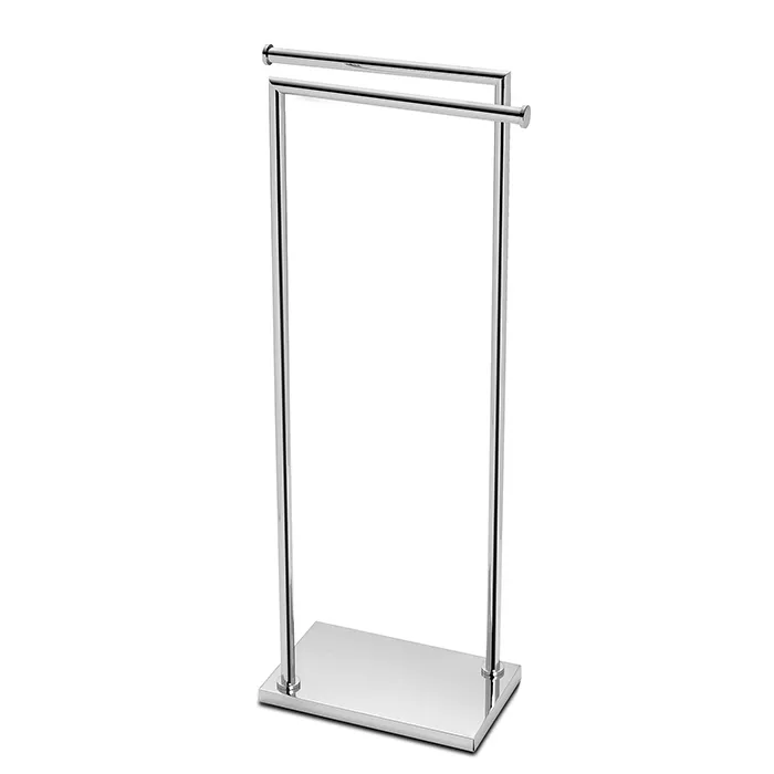 3SC Piantane Напольная стойка с 2 полотенцедержателями, 83см, цвет: хром SIMO50SL