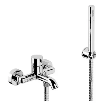 Смеситель для ванны Remer Metrica  хром MC02