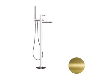 Смеситель для ванны Remer Minimal N08VO, состаренная латунь