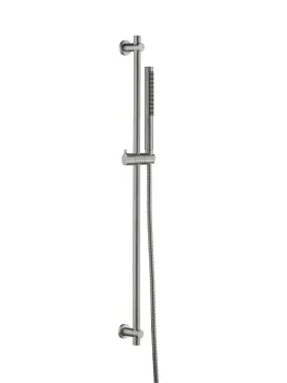 Душевой гарнитур на штанге Benesque Lumiere 23010402 никель брашированный
