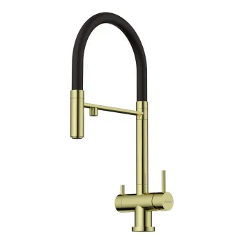 Смеситель для кухни Omoikiri Kanto PVD-LG с гибким изливом 4994014