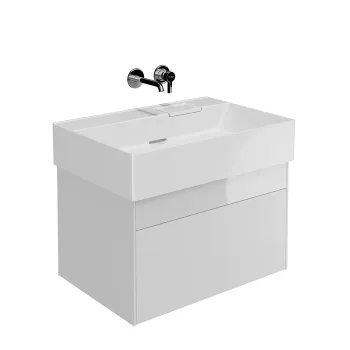 Тумба LOGICA подвесная Kerama Marazzi 2 ящика 70 см белоснежный LOG.70.2\WHT