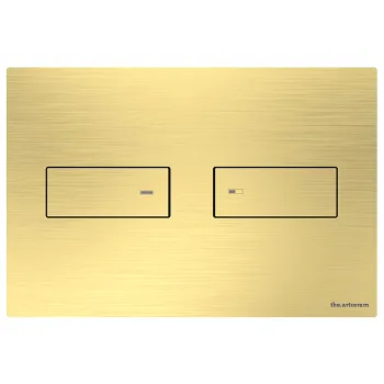 Смывная клавиша Artceram INOX золото брашированное PVD 711.000.BG