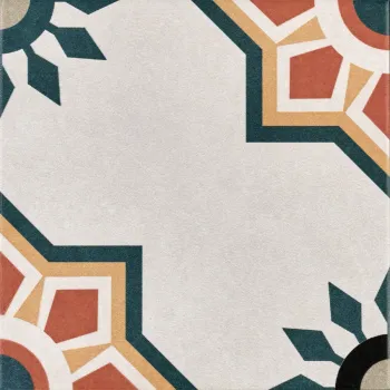 Керамогранит Motto Levels White Decor 1019 20x20 см N100084