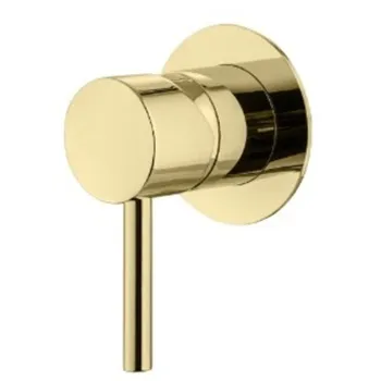 Смеситель для душа Plumberia Selection Ixo 1 вых., накладка диам.70, золото, XO1111OR