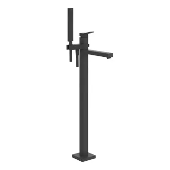 Смеситель для ванны Gessi Rettangolo 53129.299 Matte Black