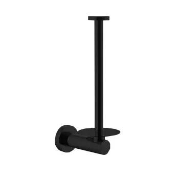 Держатель запасного рулона туалетной бумаги Fima Carlo Frattini Rotola чёрный матовый F6005/2NS