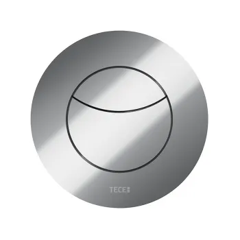 TECEflushpoint Панель смыва пневмо, 2 клавиши, круглая хром глянцевый