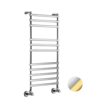 Полотенцесушитель водяной Margaroli Sole 4644711CRG 107X54 хром/золото