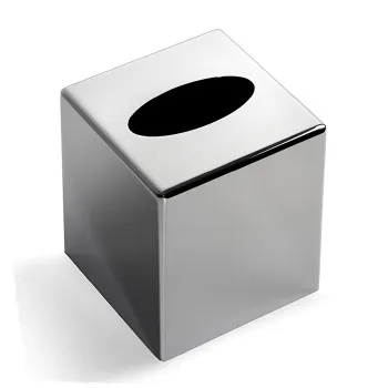 Контейнер для бумажных платков Devon&Devon Waltz настольный хром WLZ-130-CR