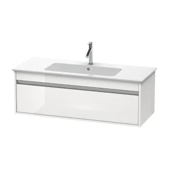 Duravit Ketho База под раковину ,для ME by Starck, 1 ящик,410x1200x475 HG, Цвет белый глянцевый