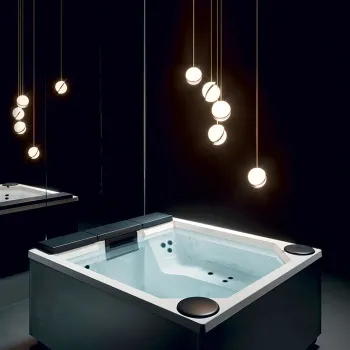 Минибассейн Treesse Quarz Light 235 2350х2150х900, отдельностоящий, с панелями, с крышкой, белый PQ2352BN00GR