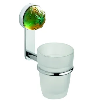 Стакан THG Flore U5A-A02-536 хром