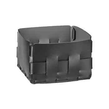 Корзинка ADJ Mini Bottega 19x19xH13, черный/серый 1019.01/03