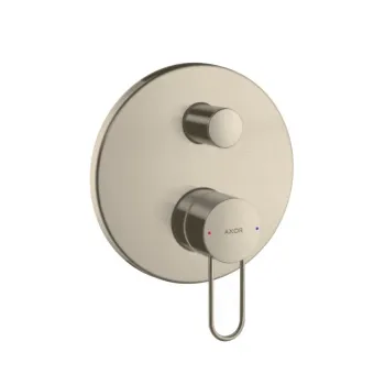 Axor Uno Смеситель для ванны, встраиваемый, цвет: шлифованный никель 38426820