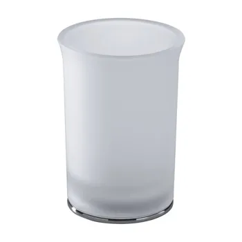 Стакан настольный Colombo Link хром/матовое стекло B2441.CR-VAN