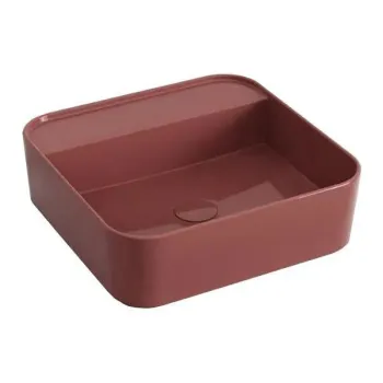 Раковина накладная/подвесная Cielo Shui Comfort SHCOLAQSF CO 44 см красный