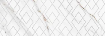 Керамическая плитка Eletto Ceramica Calacatta Grey Perla Decor 24.2x70 см 589122001