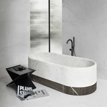 Ванна из искусственного камня Milldue Roma 170x80 5079.A