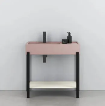 Раковина накладная Cielo Plinio PNLA115 CP 115 см розовый