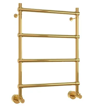 Полотенцесушитель водяной Margaroli Sole 4424704GON 72x54 золото
