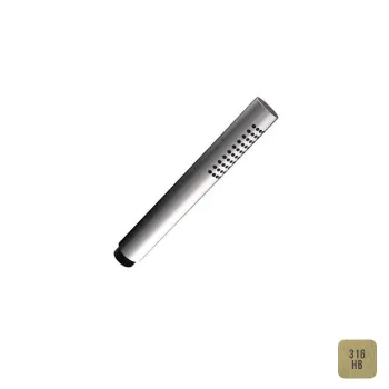 Лейка душевая ручная EasySteel с одним типом струи Almar, high brass 316 brushed pvd E082095.HB316
