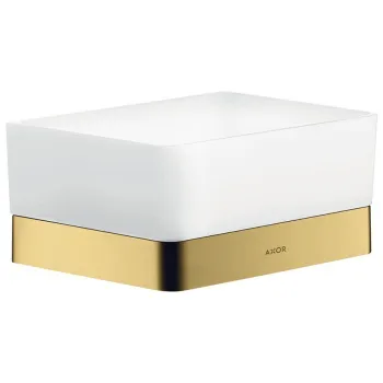 Axor Universal Softsquare Полочка 15х7см., подвесная, цвет: полированное золото 42802990