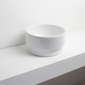 Раковина чаша на столешницу Simas Londra PO01bi белый